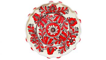 Farfurie ceramica Corund cu diametrul 20 cm