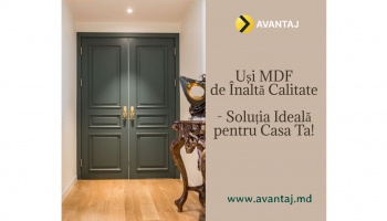 Uși MDF de Înaltă Calitate - Soluția Ideală pentru Casa Ta!